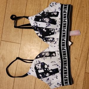 Womens pink brand bra